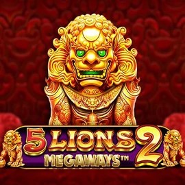 5 Lions Megaways 2 slot logo by Pragmatic Play at Spinshark Casino