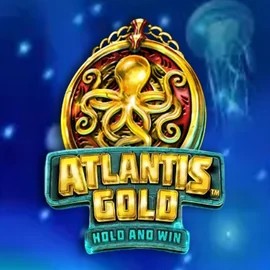 Slots logo of Atlantis Gold from SYNOT Games at Spinshark Casino
