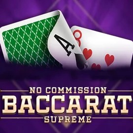 Baccarat Supreme logo by OneTouch Games at Spinshark Casino