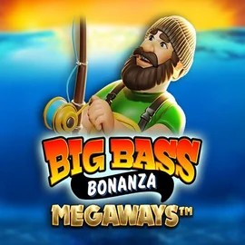 Official Slots logo: Big Bass Bonanza Megaways by Pragmatic Play at Spinshark Casino