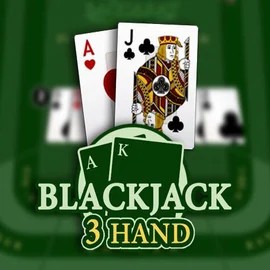 Blackjack 3H (Habanero) slot logo by Habanero at Spinshark Casino