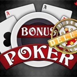 Bonus Poker Deluxe - 3 Hands slot icon by RTG (Reel Time Gaming), available at Spinshark Casino