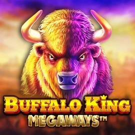 Buffalo King Megaways logo by Pragmatic Play at Spinshark Casino