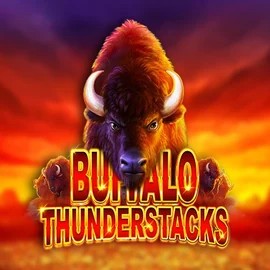 Buffalo Thunderstacks game by Amatic Industries – logo hosted on Spinshark Casino