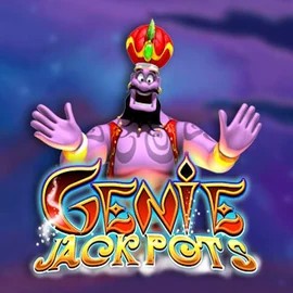 Genie Jackpots logo – Jackpots by Blueprint Gaming at Spinshark Casino