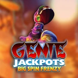 Genie Jackpots: Big Spin Frenzy logo – Jackpots by Blueprint Gaming at Spinshark Casino