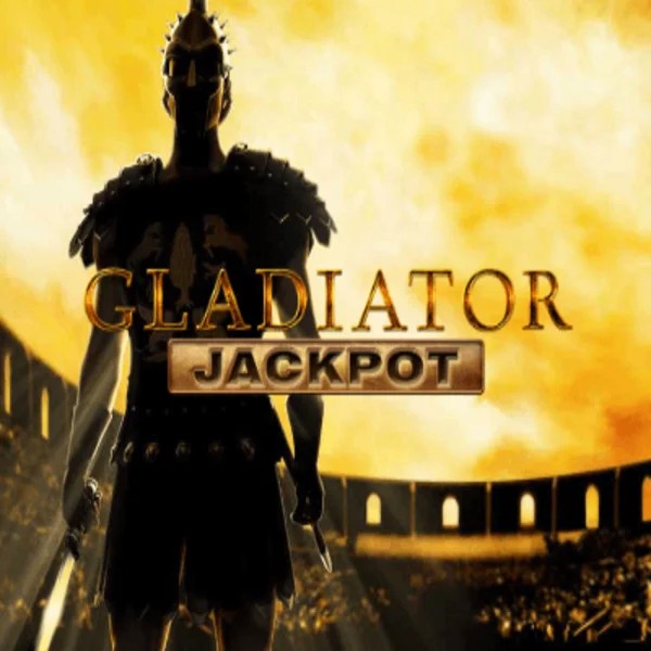 Official Slots logo: Gladiator Jackpot by Playtech at Spinshark Casino