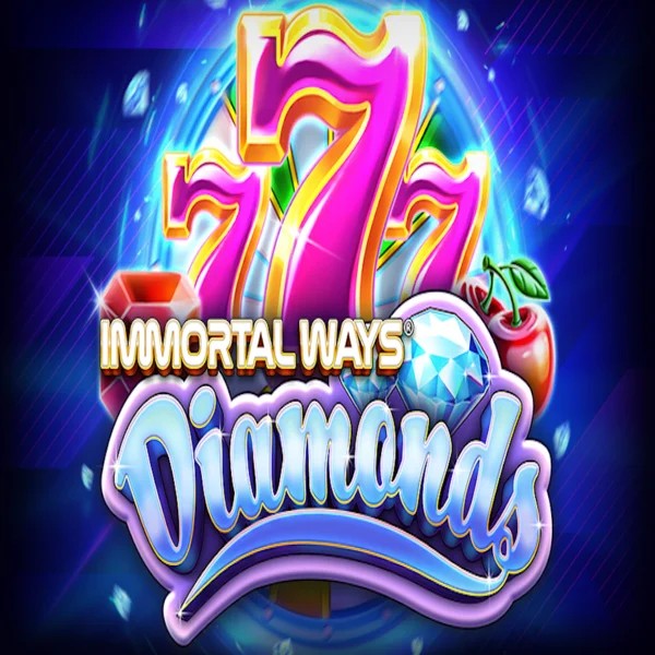 Immortal Ways Diamonds logo by RubyPlay at Spinshark Casino