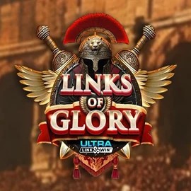 Links of Glory online game logo by Slingshot Studios on spinsharkscasino.com