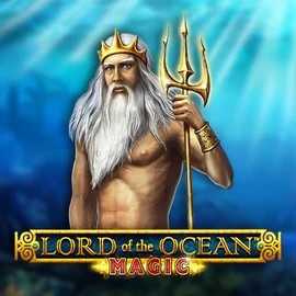 Official Slots logo: Lord Of The Ocean Magic by Novomatic at Spinshark Casino