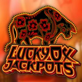 Official Jackpots logo: Lucky Ox Jackpots by Rival at Spinshark Casino