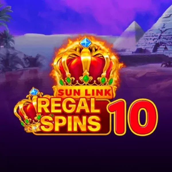 Regal Spins 10 slot visual from PatePlay available on spinsharkscasino.com