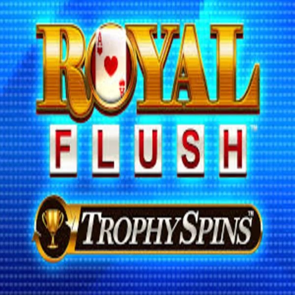 Royal Flush Trophy Spins online game logo by Greentube on spinsharkscasino.com