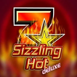 Sizzling Hot Deluxe slot icon by Novomatic, available at Spinshark Casino