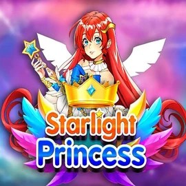 Starlight Princess slot visual from Pragmatic Play available on spinsharkscasino.com