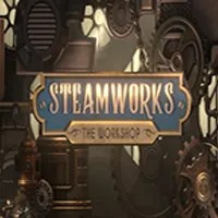 Steamworks The Workshop casino game by Peter & Sons – featured logo at Spinshark Casino