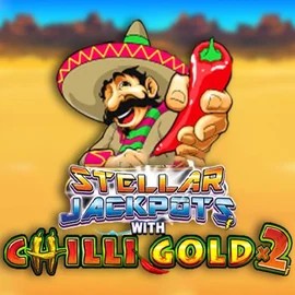 Stellar Jackpots with Chilli Gold x2 slot logo by Lightning Box Game at Spinshark Casino