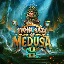 Stone Gaze of Medusa 2 logo – Slots by Stakelogic at Spinshark Casino