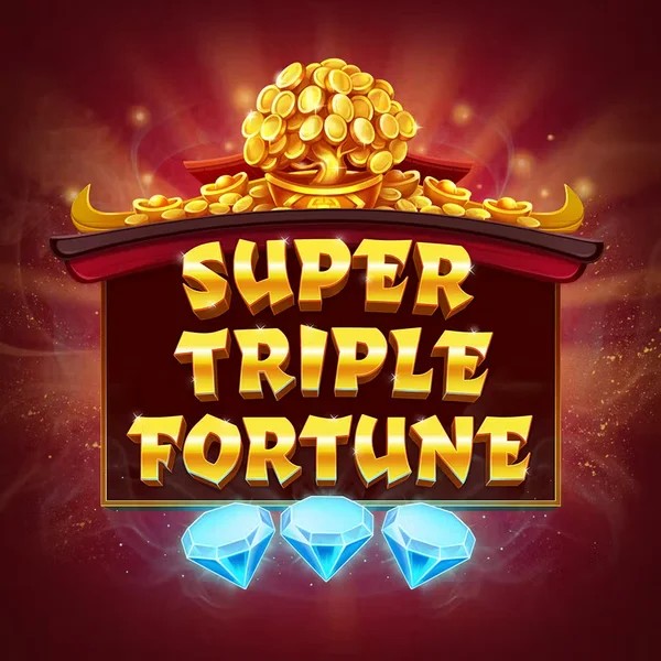Super Triple Fortune by Greentube, showcased at spinsharkscasino.com – game logo