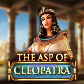 The Asp of Cleopatra slot logo by Red Rake Gaming at Spinshark Casino