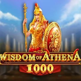 Wisdom of Athena 1000 by Pragmatic Play, showcased at spinsharkscasino.com – game logo